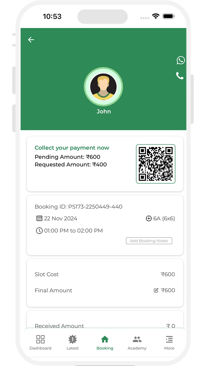 M-Pay Guaranteed Bookings Pre-Payment Collection