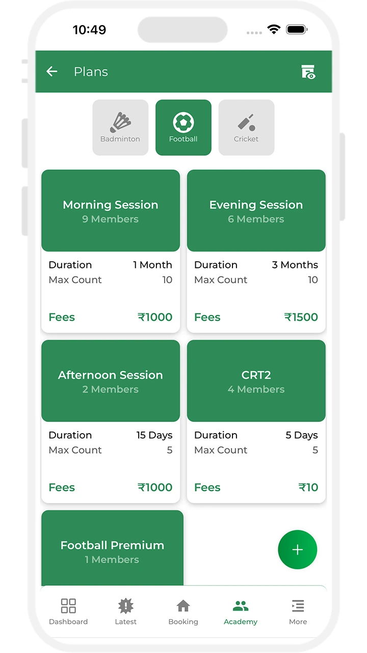 1. Simplified Member Management